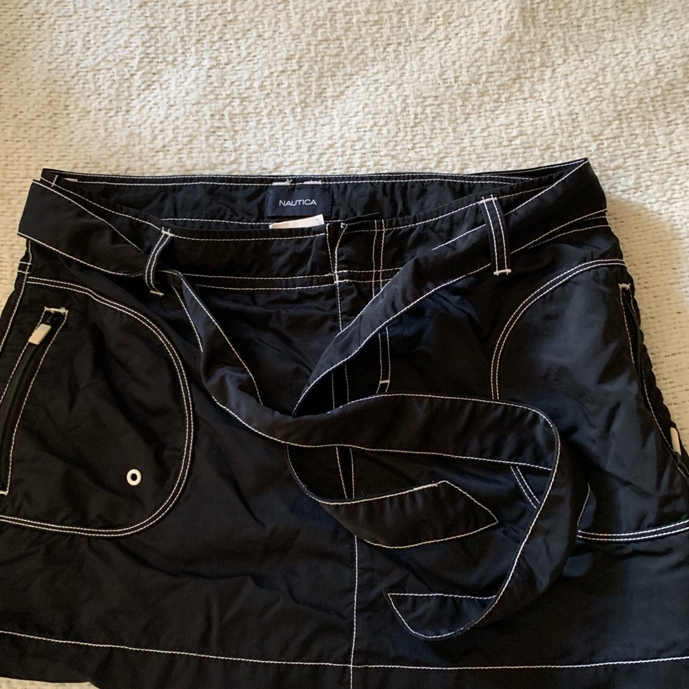 BLACK NAUTICA SKIRT
